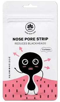 NSC Полоски для носа очищающие, 5шт 8804170417000