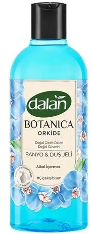 DALAN BOTANICA Гель для душа ORKIDE Орхидея 500 мл 8690529011278
