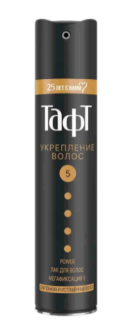TAFT Power&Fullness Лак Укрепление для тонких волос 250 мл 9000100653503