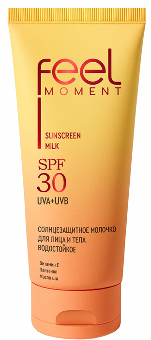 FEEL MOMENT Молочко для тела SPF 30 водостойкое 200 мл 4605922045557