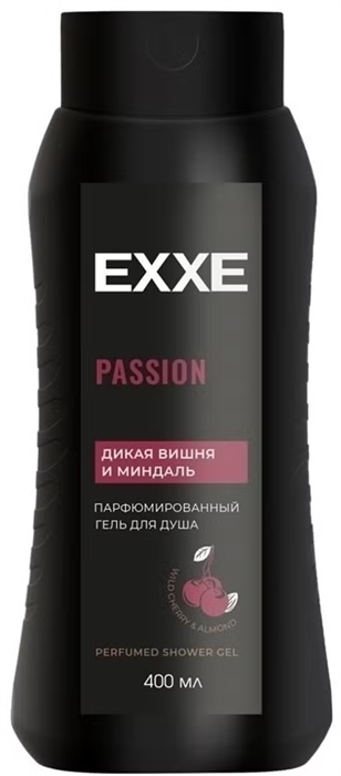 EXXE Гель для душа парф.PASSION Вишня и Миндаль 400 мл 4620739987159