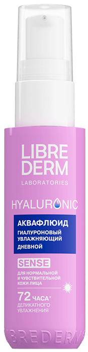 LIBREDERM HYALURONIC Аквафлюид для лица Увлажняющий 50 мл 4610216615835