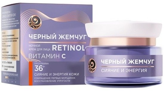 Черный жемчуг 36+ Крем д/лица НОЧНОЙ 50мл 4600702086737