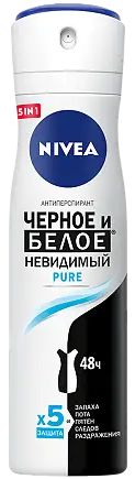 НИВЕЯ Дез-нт спрей жен PURE Невидимый 150мл (82230) 4605698000576