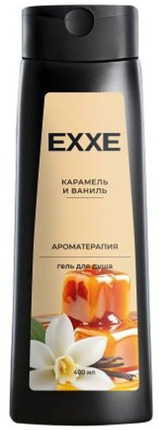 EXXE Гель для душа КАРАМЕЛЬ и ВАНИЛЬ 400 мл 4620739988279