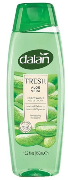 DALAN FRESH Гель для душа Алоэ вера 450 мл 8690529011056