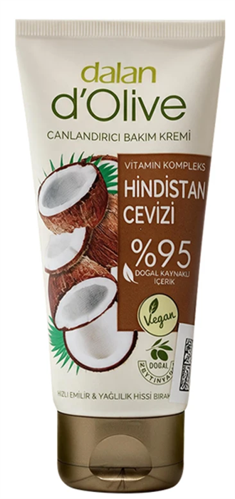 DALAN D'OLIVE Крем д/рук и тела Кокос 60 мл 8690529011698