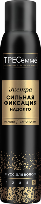 ТРЕСЕММЕ Мусс для волос Экстра-Сильная фиксация 200 мл 8720633013698