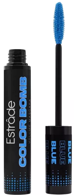 ESTRADE Тушь для ресниц цветная Color Bоmb Volume mascara 33 голубая 4690327146329