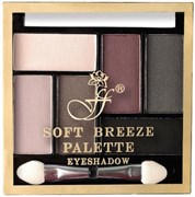 FFLEUR Тени для век 6-ти цв SOFT BREEZE PALETTE №3 4716112282864