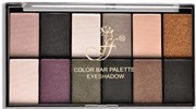 FFLEUR Тени для век 12-ти цв  COLOR BAR PALETTE №5 4716112282758