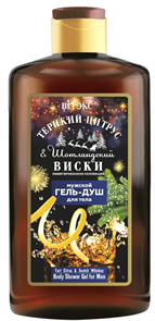 БЕЛИТА FOR MEN` Гель для душа Парфюм. ЦИТРУС & ВИСКИ 300 мл 4810153038500