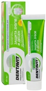 DENTAVIT PRO EXPERT Зубная паста Защита зубов и десен 85 мл 4810153041814