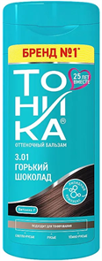ТОНИКА Бальзам оттеночный для русых 3.01 горький шоколад 4690494017590