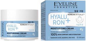 Eveline KOREAN RITUALS HYALURON Крем Увлажняющий  для сухой и обезвоженной кожи 50мл 5903416081654