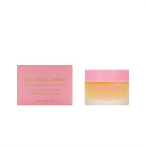 NSC Крем-гель с золотом и полимолочной кислотой Омолаживающий 24К GOLD CREAM, 50 мл 8804170414726