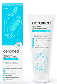 CERAMED ЦЕРА-Крем для лица и тела Ультраувлажн. 100 мл 4650092452773