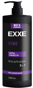 EXXE MEN Гель для душа VIBE 2в1 Увлажняющий 1000 мл 4620739986138