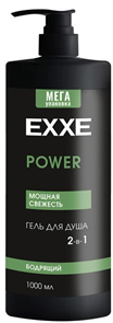 EXXE MEN Гель для душа POWER 2в1 Бодрящий 1000 мл 4620739986145