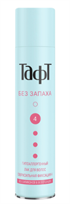 TAFT Синяя линия Лак сверх/сильн фиксации б/запаха 4605966019415