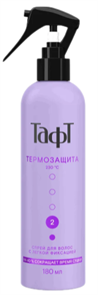 TAFT Спрей для укладки волос ТЕРМОЗАЩИТА 180 мл 4605966017237