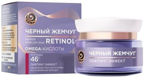 Черный жемчуг 46+ Крем д/лица ЛИФТИНГ НОЧНОЙ 50мл 4600702086492