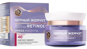 Черный жемчуг 46+ Крем д/лица ЛИФТИНГ ДНЕВНОЙ 50 мл 4600702086485