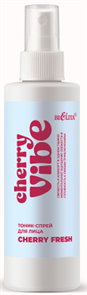 БЕЛИТА CHERRY VIBE Тоник-Спрей для лица Cherry Fresh 150 мл 4810151040031