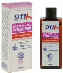 ЭКСТР.ПОМОЩЬ 9-1-1 Шампунь РЕПЕЙНЫЙ для роста волос 150 мл 4680040922485