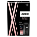 MEXX BLACK lady набор (30ml edt-гель д/д50) 3616302023295