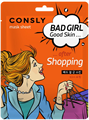 Consly Маска тканевая BAD GIRL - Good Skin после Активного шопинга, 23мл 8809986241429 - фото 69333