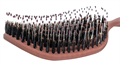 SOLOMEYA Расческа массажная с нат.щетиной КОРИЧНЕВАЯ 5060504728713